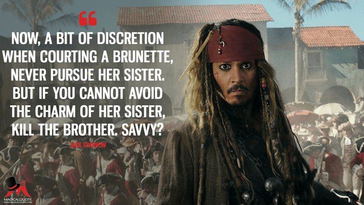 Jack Sparrow's advice to Henry